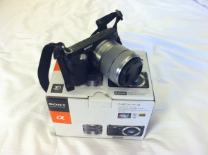 NEX-F3 Interchangeable E-mount Lens Camera